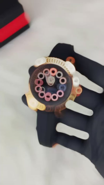 New Rolex Oyester Perpetual Black Belt Watch